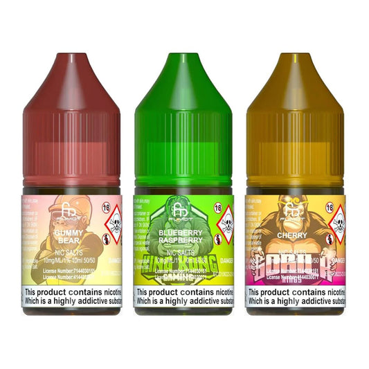 Buy R & M Nic Salts 10ml E-Liquid Box of 10