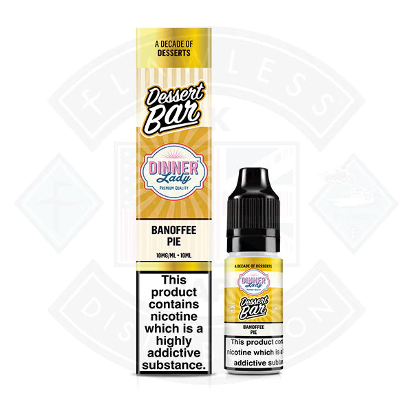 Buy Dinner Lady - Desserts Bar Salts 10ml (10mg)