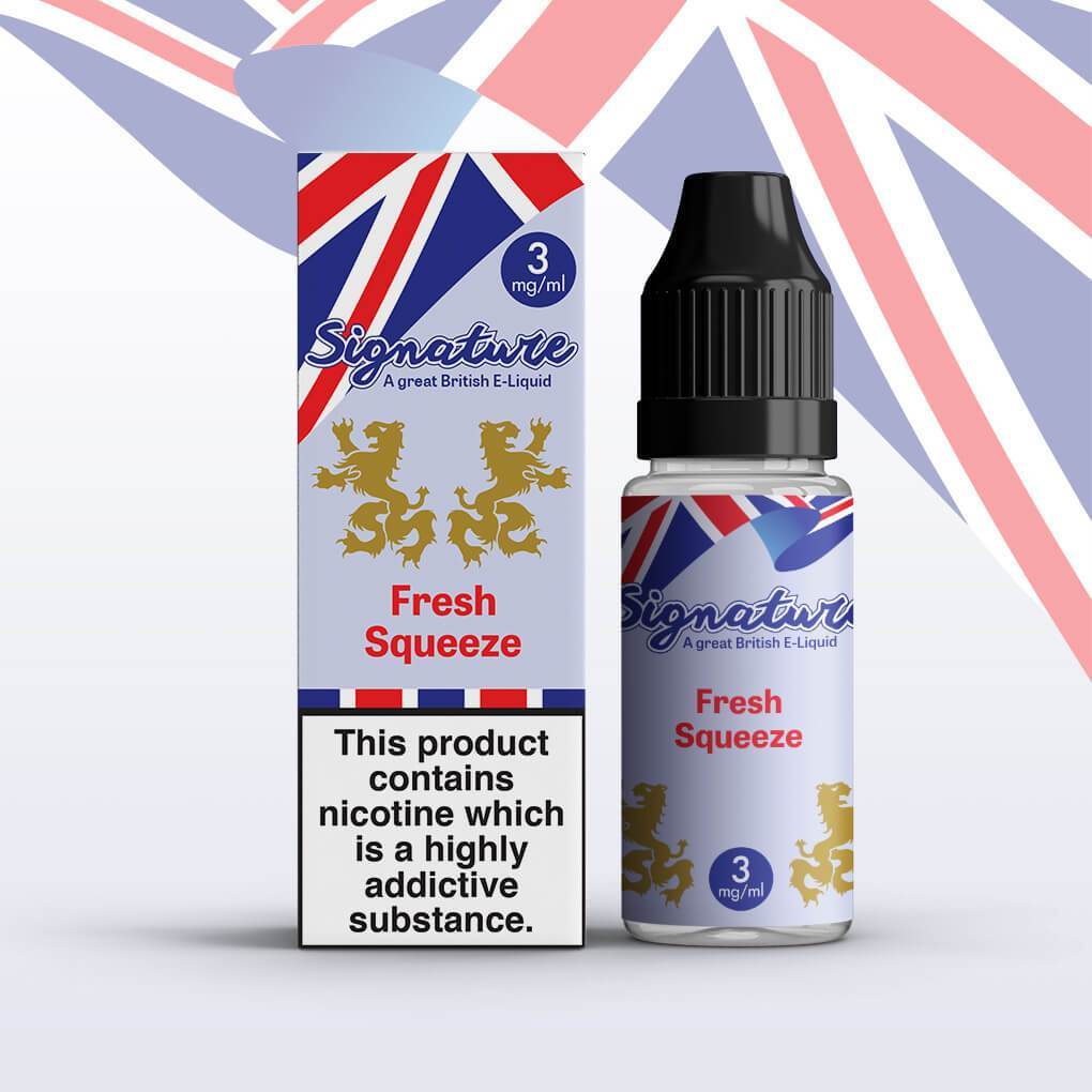 Signature - Fresh Squeeze - 10ml - #Vapewholesalesupplier#