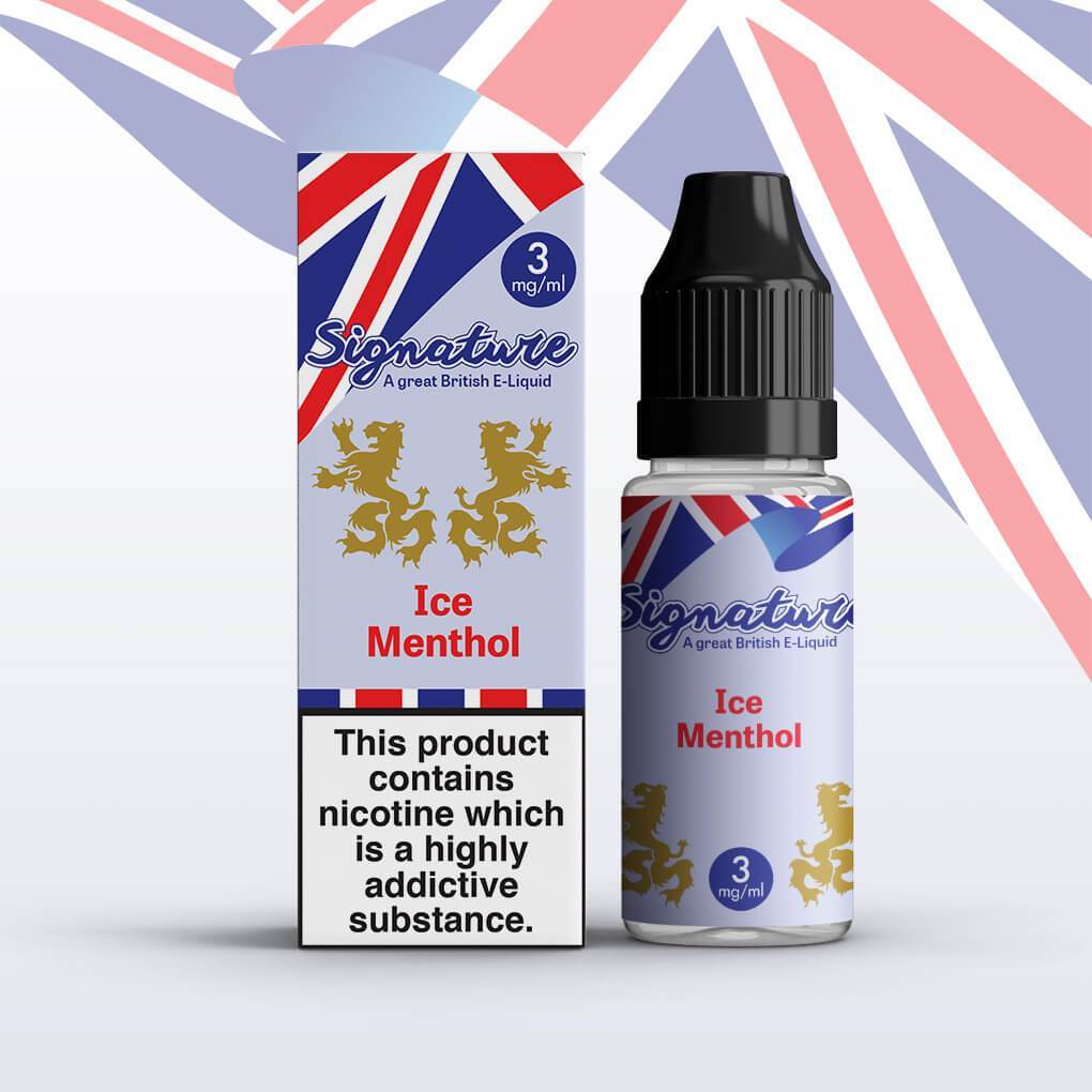 Signature - Ice Menthol - 10ml - #Vapewholesalesupplier#