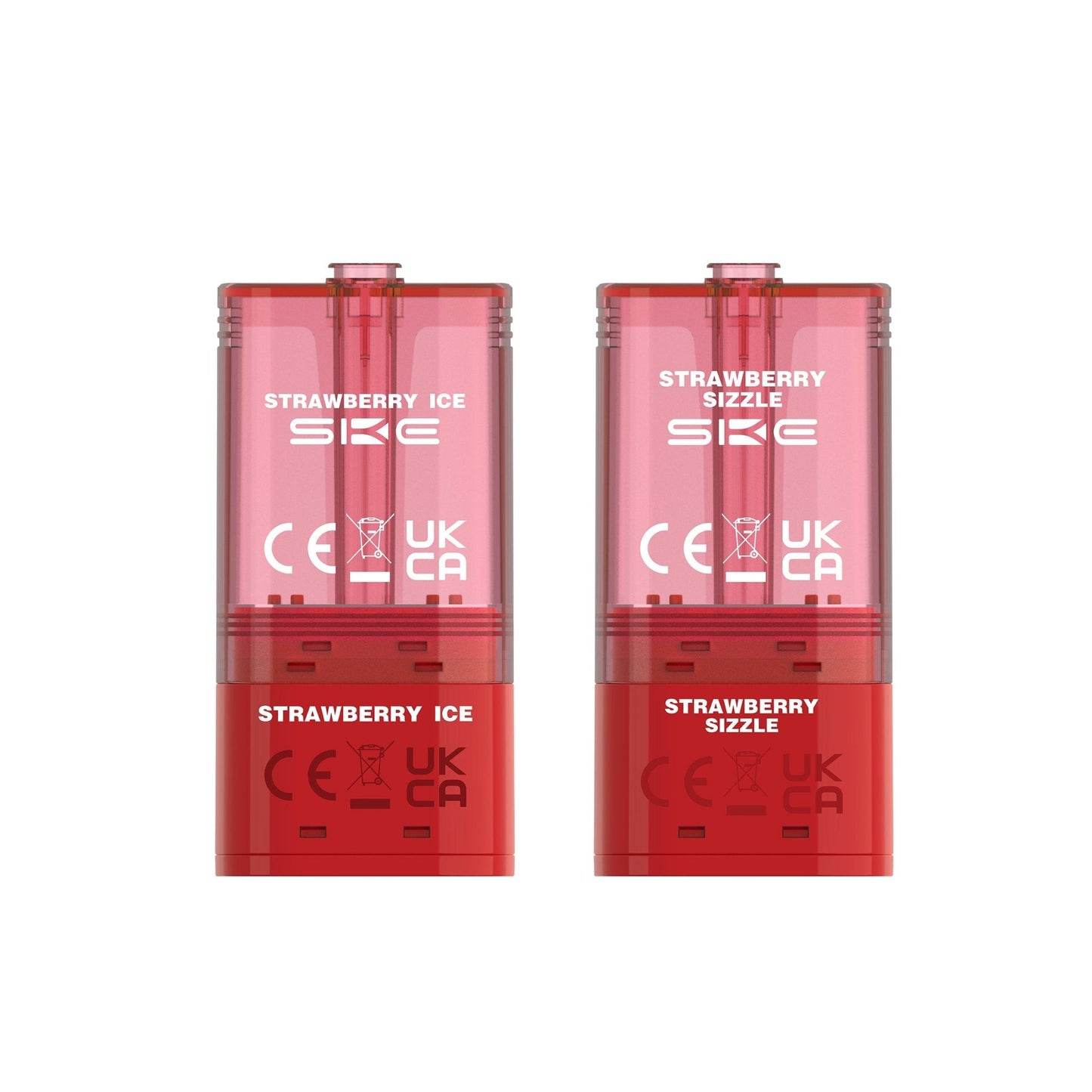 SKE 30k Pro Max Replacement Pods Box of 5 - Strawberry Edition - vapeukwholesale