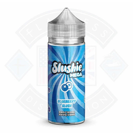 Buy Slushie Mega Blueberry Slush 0mg 100ml Shortfill