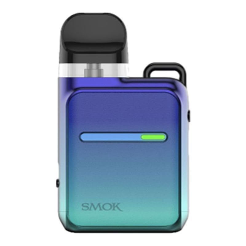 Buy Smok Novo 4 Master Box Pod Vape Kit Leather Cyan Blue