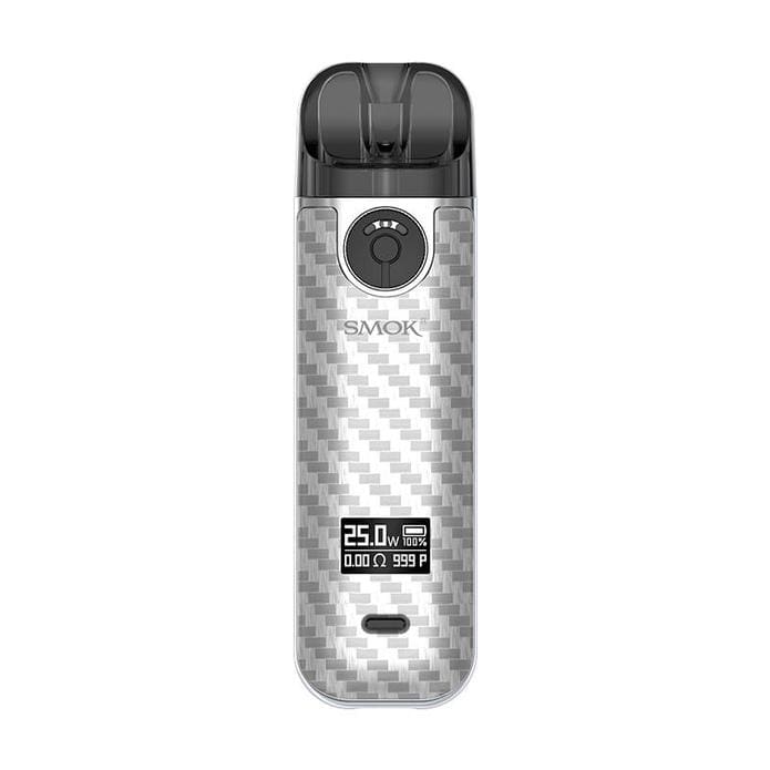 Buy SMOK - NOVO 4 - POD KIT Silver Carbon Fiber