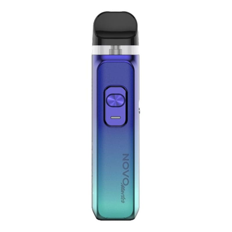 Buy Smok Novo Master Pod Vape Kit Leather Cyan Blue