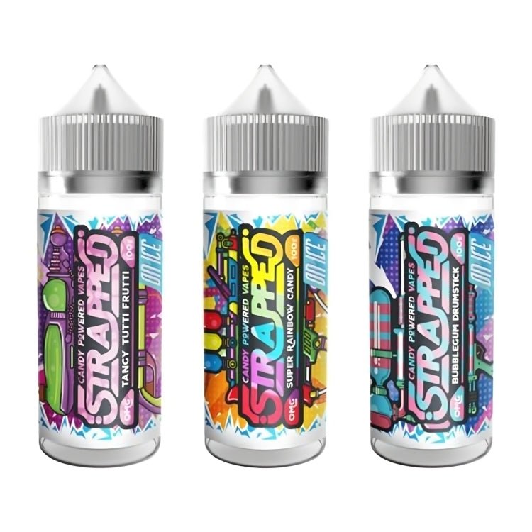 Strapped Ice 100ML Shortfill - #Vapewholesalesupplier#