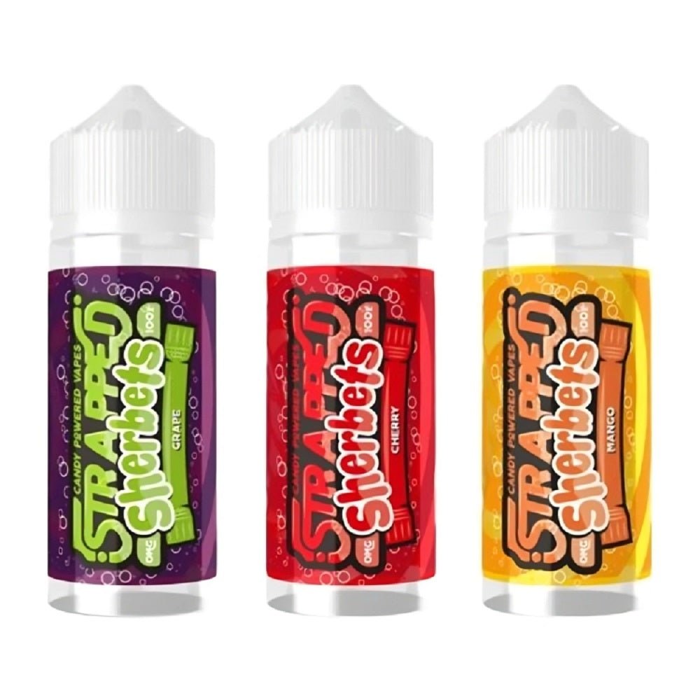 Strapped Sherbets 100ML Shortfill - #Vapewholesalesupplier#