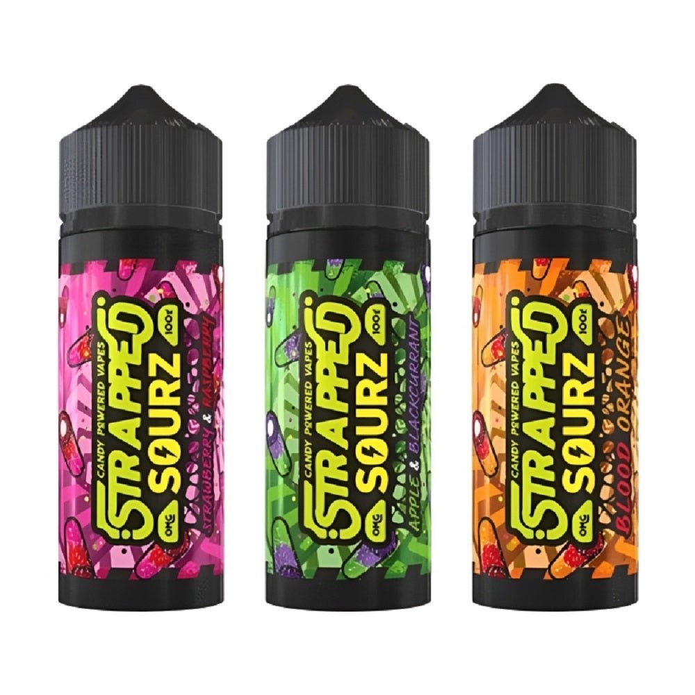 Strapped Sourz 100ML Shortfill - #Vapewholesalesupplier#