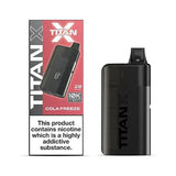 Buy Titan X Prefilled Vape Pod Kit Box of 5 Cola Freeze