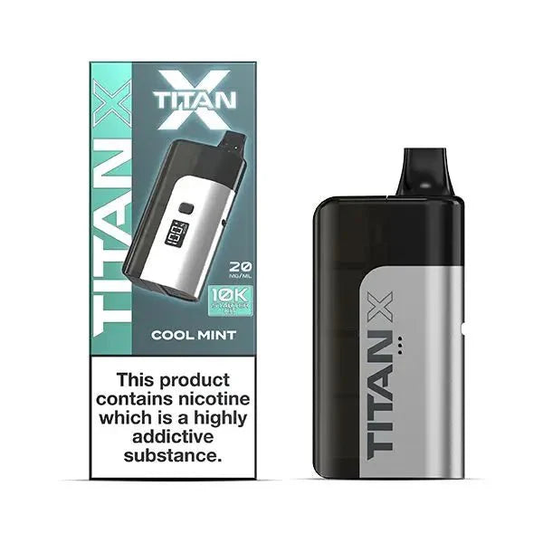 Buy Titan X Prefilled Vape Pod Kit Box of 5 Cool Mint