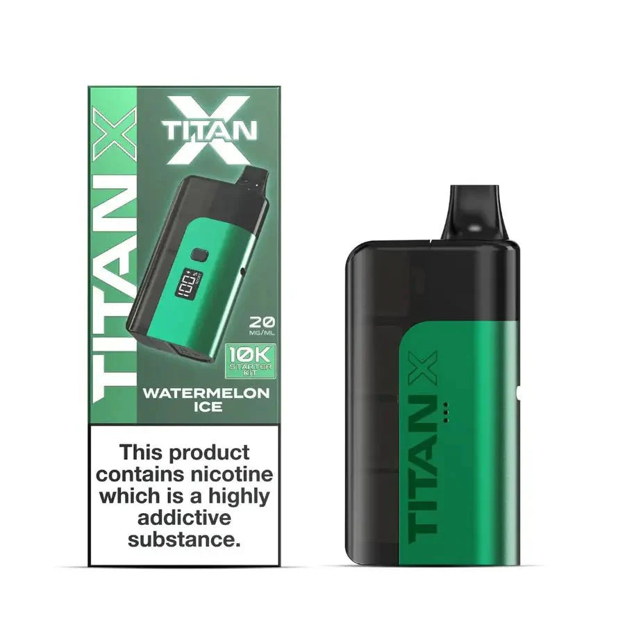 Buy Titan X Prefilled Vape Pod Kit Box of 5 Watermelon Ice