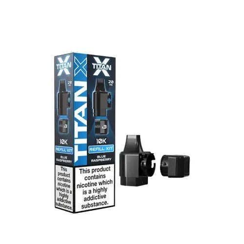 Buy Titan X Replacement Pods Pack of 10 Blueberry Raspberry