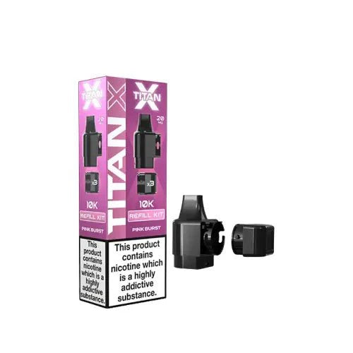 Buy Titan X Replacement Pods Pack of 10 Pink Burst