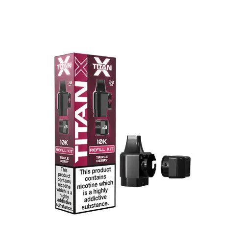 Buy Titan X Replacement Pods Pack of 10 Triple Berry
