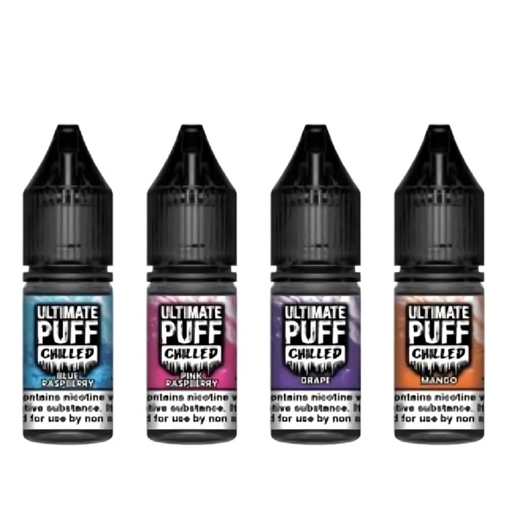 Ultimate Puff 50/50 Chilled 10ML Shortfill - #Vapewholesalesupplier#