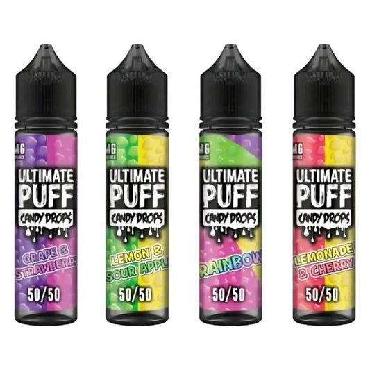 Ultimate Puff Candy Drops 50ml Shortfill - #Vapewholesalesupplier#