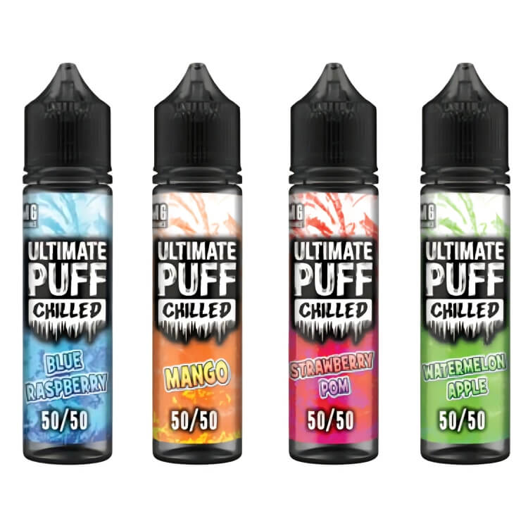 Ultimate Puff Chilled 50ml Shortfill - #Vapewholesalesupplier#