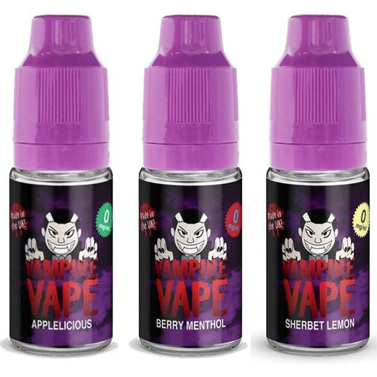 Vampire Vape 10ml E-Liquid - Pack of 10 - #Vapewholesalesupplier#
