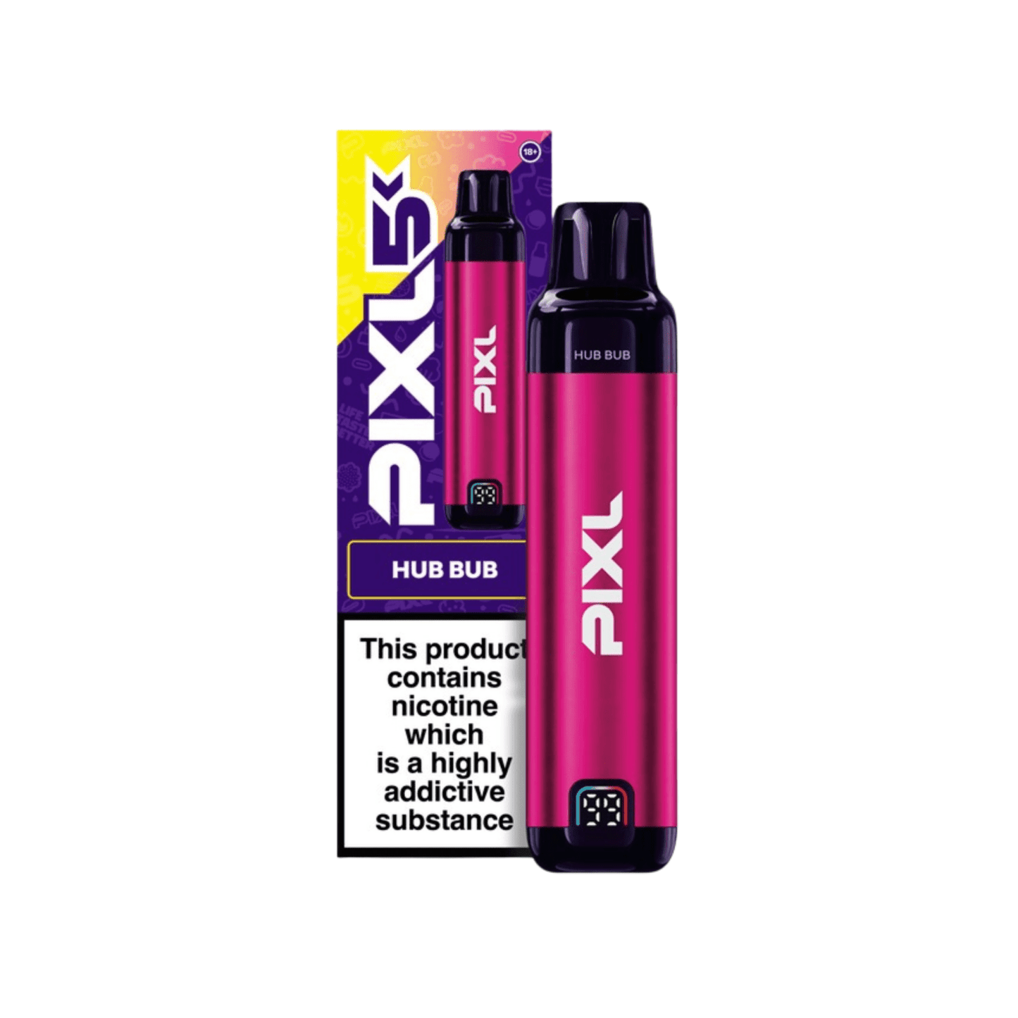 Buy Pixl 5K Pod Vape Kit Box of 5 Hub Bub Kit