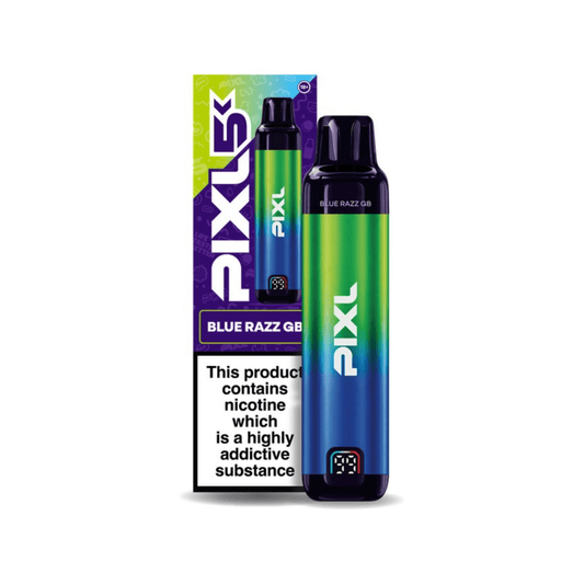Buy Pixl 5K Pod Vape Kit Box of 5 Blue Razz GB Kit