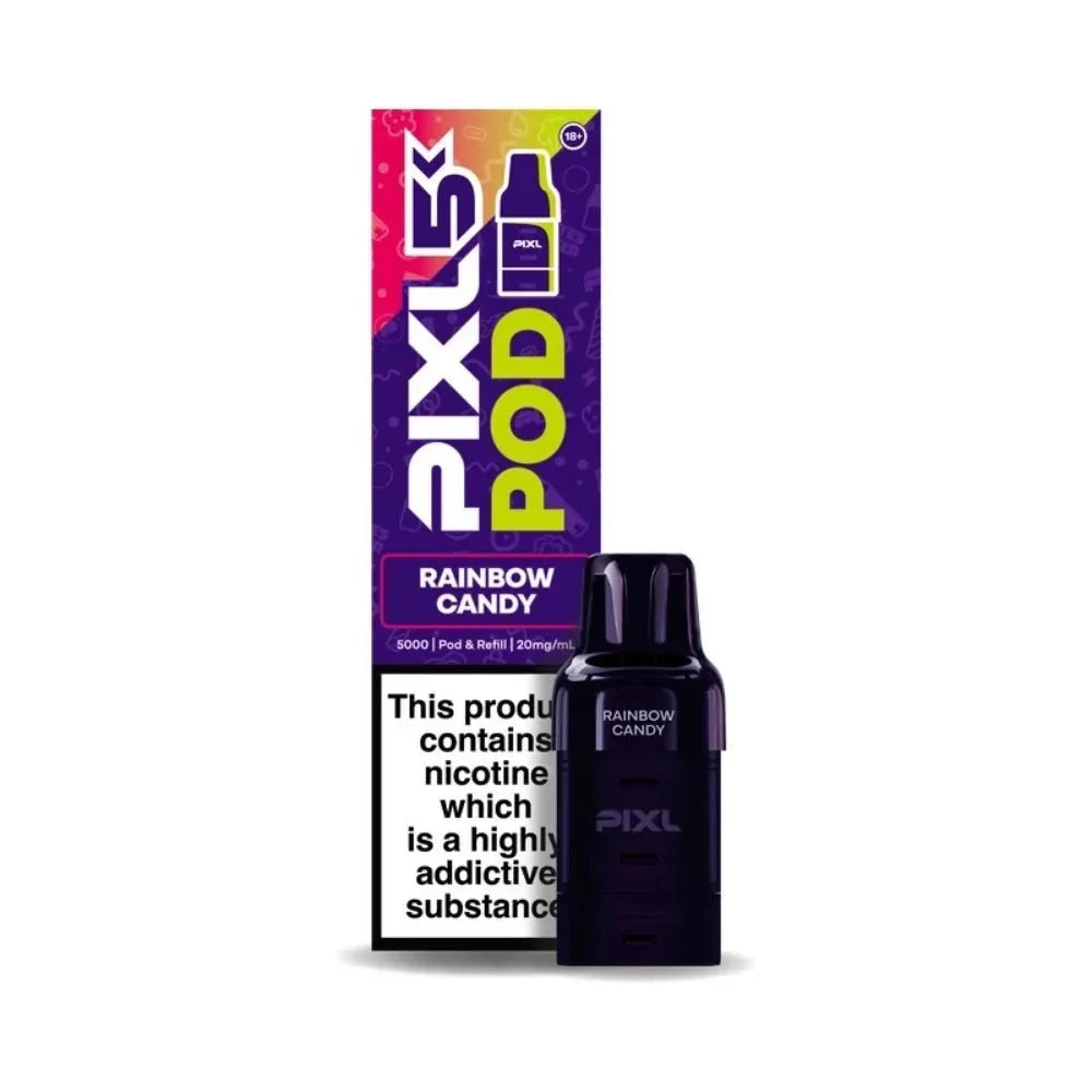 Buy Pixl 5K Refill Pods Box of 5 Rainbow Candy