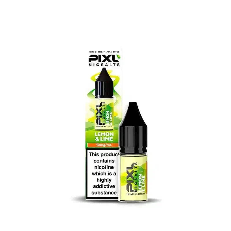 PIXL Nic Salt 10ml E - Liquids Box of 10 - bulk wholesale PIXL Nic Salt 10ml E - Liquids Box of 10 - Lemon Lime - Direct Vape Wholesale