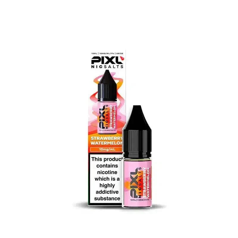 PIXL Nic Salt 10ml E - Liquids Box of 10 - bulk wholesale PIXL Nic Salt 10ml E - Liquids Box of 10 - Strawberry Watermelon - Direct Vape Wholesale
