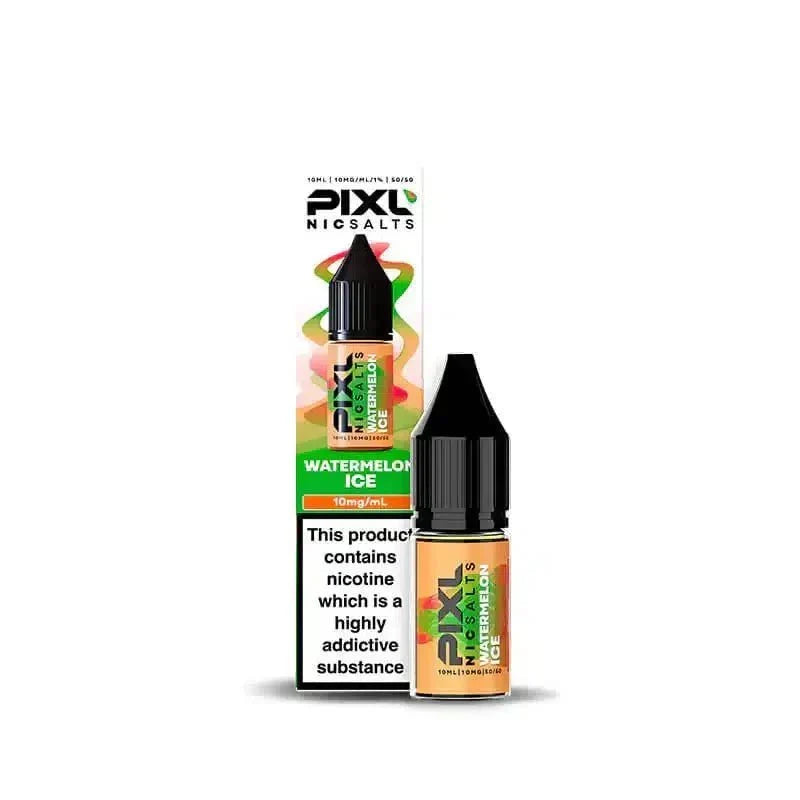 PIXL Nic Salt 10ml E - Liquids Box of 10 - bulk wholesale PIXL Nic Salt 10ml E - Liquids Box of 10 - Watermelon Ice - Direct Vape Wholesale