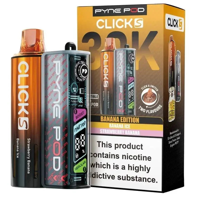 Pyne Pod Click S 30K Pod Vape Kit Pack of 5 - Pyne Pod Click S 30K Pod Vape Kit Pack of 5 - option1 - Direct Vape Wholesale