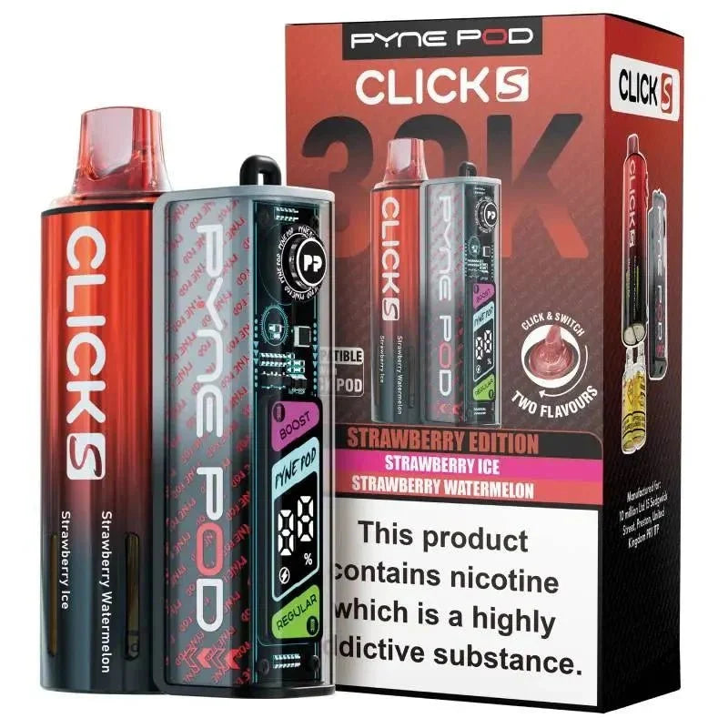Pyne Pod Click S 30K Pod Vape Kit Pack of 5 - Pyne Pod Click S 30K Pod Vape Kit Pack of 5 - option1 - Direct Vape Wholesale