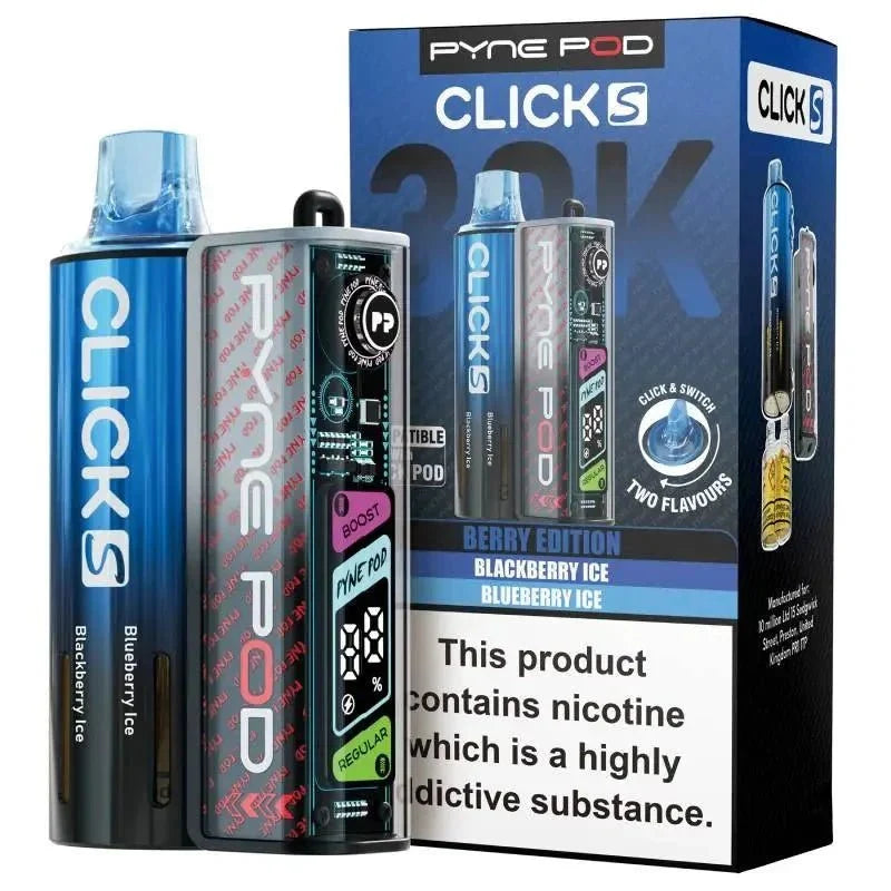 Pyne Pod Click S 30K Pod Vape Kit Pack of 5 - Pyne Pod Click S 30K Pod Vape Kit Pack of 5 - option1 - Direct Vape Wholesale