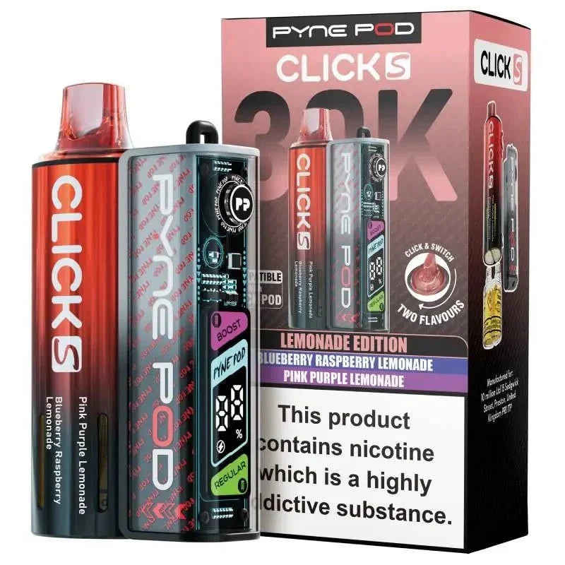 Pyne Pod Click S 30K Pod Vape Kit Pack of 5 - Pyne Pod Click S 30K Pod Vape Kit Pack of 5 - option1 - Direct Vape Wholesale