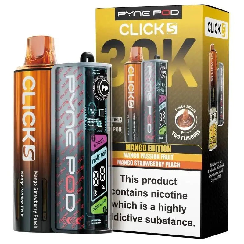Pyne Pod Click S 30K Pod Vape Kit Pack of 5 - Pyne Pod Click S 30K Pod Vape Kit Pack of 5 - option1 - Direct Vape Wholesale