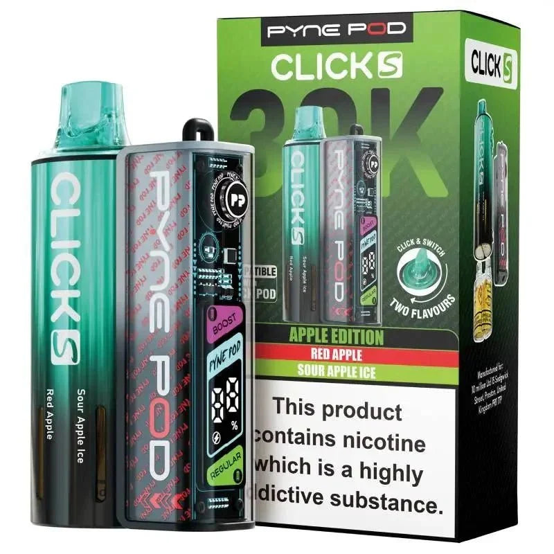 Pyne Pod Click S 30K Pod Vape Kit Pack of 5 - Pyne Pod Click S 30K Pod Vape Kit Pack of 5 - option1 - Direct Vape Wholesale