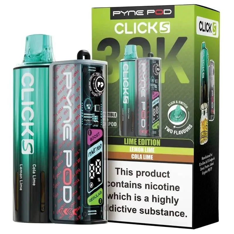 Pyne Pod Click S 30K Pod Vape Kit Pack of 5 - Pyne Pod Click S 30K Pod Vape Kit Pack of 5 - option1 - Direct Vape Wholesale