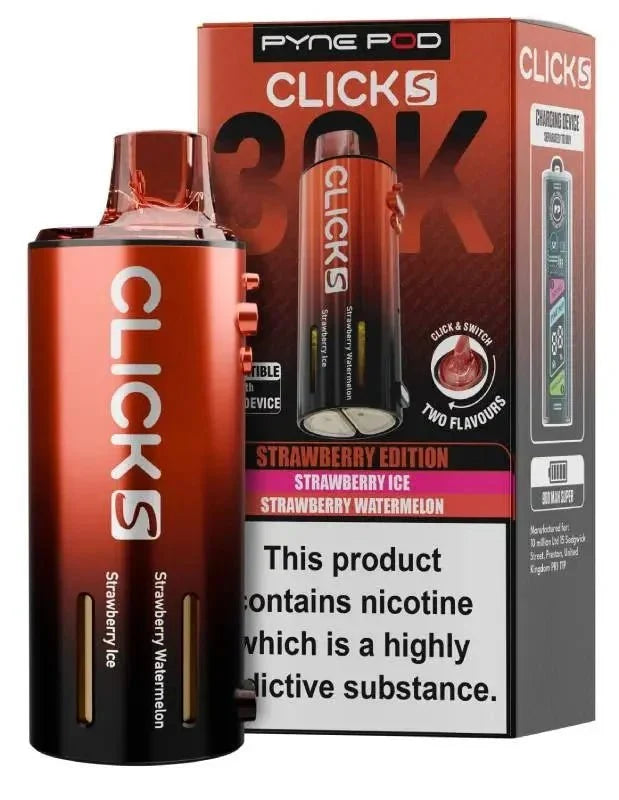 Pyne Pod Click S 30K Replacement Pods Pack of 5 - Pyne Pod Click S 30K Replacement Pods Pack of 5 - option1 - Direct Vape Wholesale