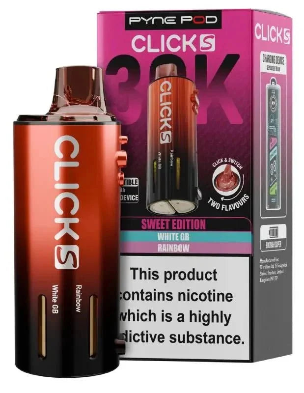 Pyne Pod Click S 30K Replacement Pods Pack of 5 - Pyne Pod Click S 30K Replacement Pods Pack of 5 - option1 - Direct Vape Wholesale