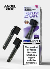Vapes Bars Angel 20000 Prefilled Pods Box of 5 - #Simbavapeswholesale#