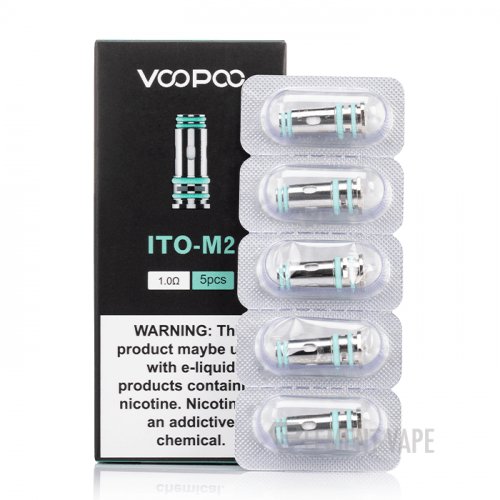 Buy Voopoo - ITO - Replacemnet Coils - 5pack 1.0 ohm ITO-M2 Mesh