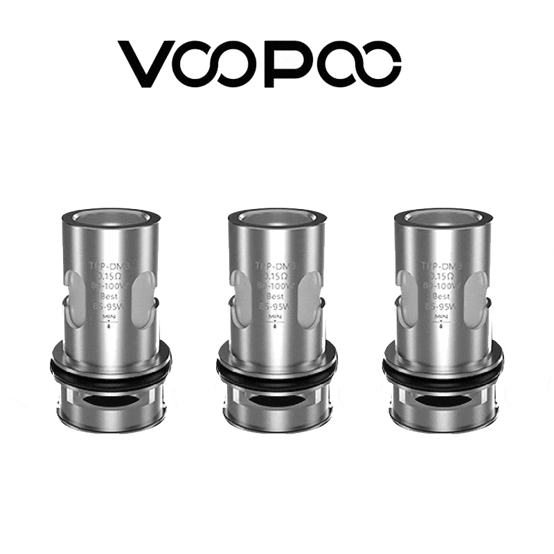Buy VOOPOO TPP-DM3 Coil 0.15ohm 3PCS/Pack