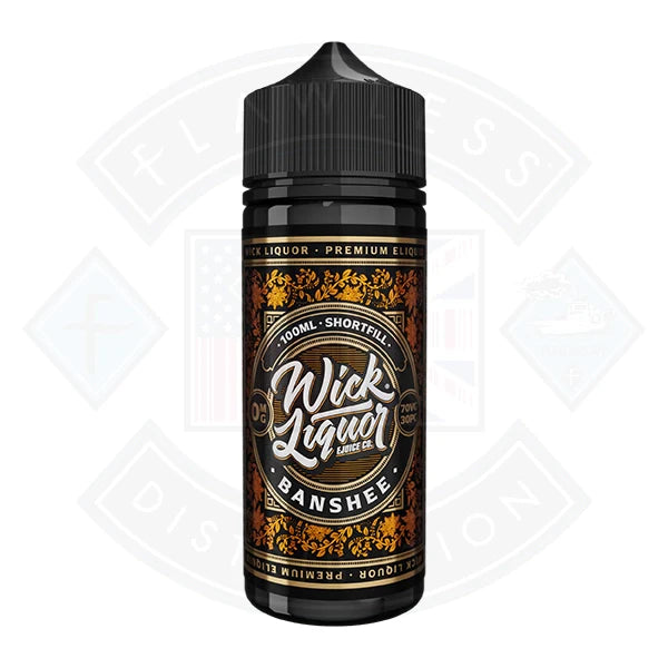 Buy Wick Liquor Banshee 100ml 0mg Shortfill E-liquid