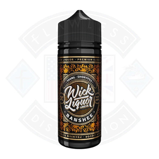 Buy Wick Liquor Banshee 100ml 0mg Shortfill E-liquid
